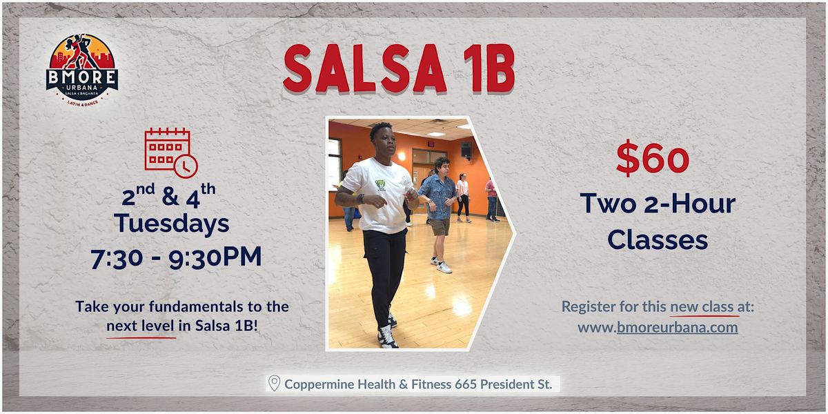 Salsa 1B Series (On1) \u2013 Progressive Bridge to Intermediate