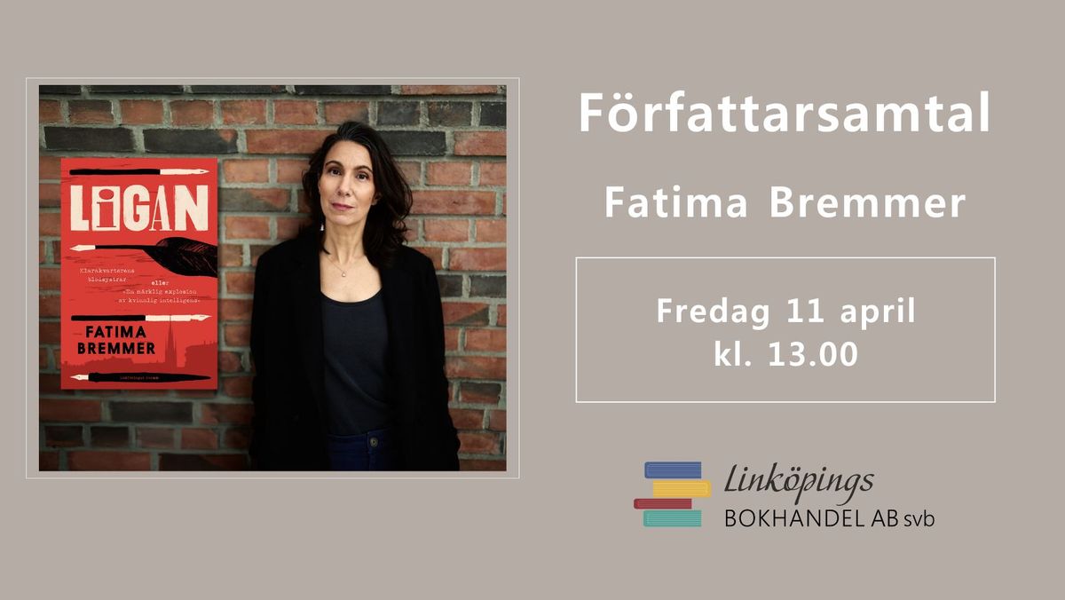 F\u00f6rfattarsamtal med Fatima Bremmer