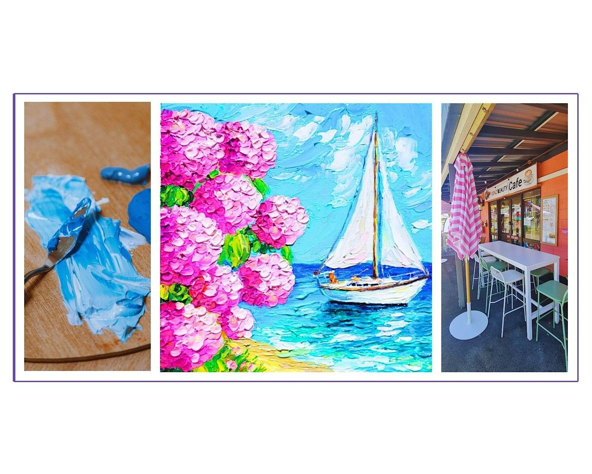 Summer Hydrangeas Art Class