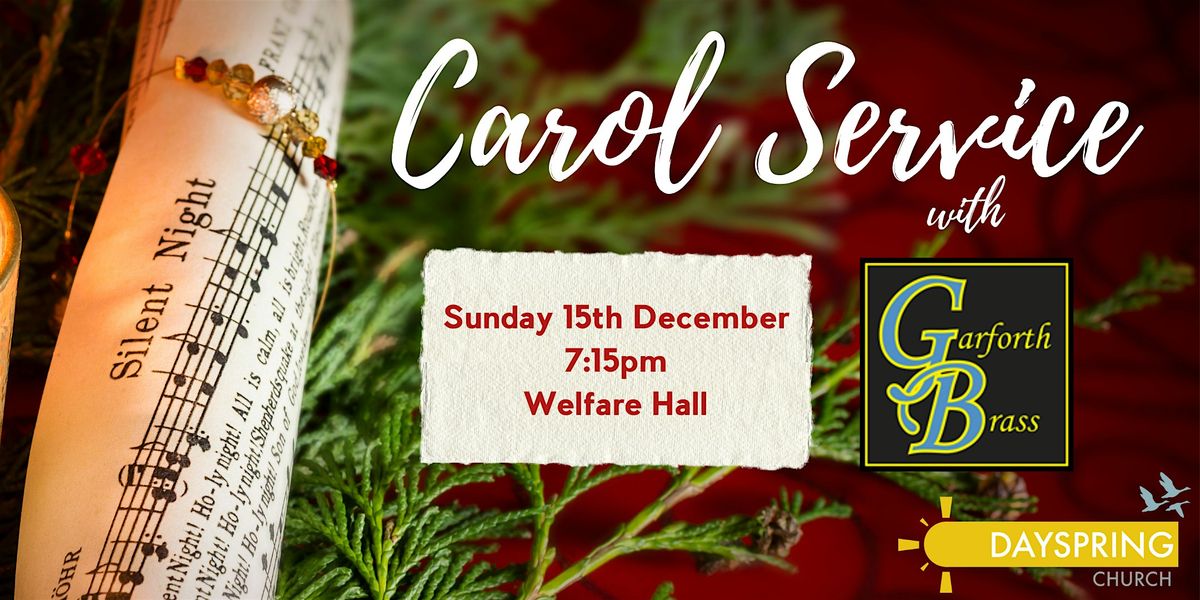 Carol Service with Garforth Brass