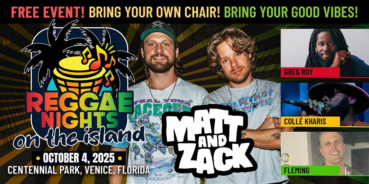 Reggae Nights on the Island \u2013 Venice, FL