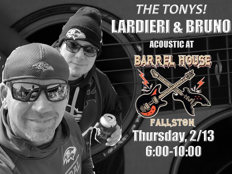 The Tonys - Acoustic at the Barrel House