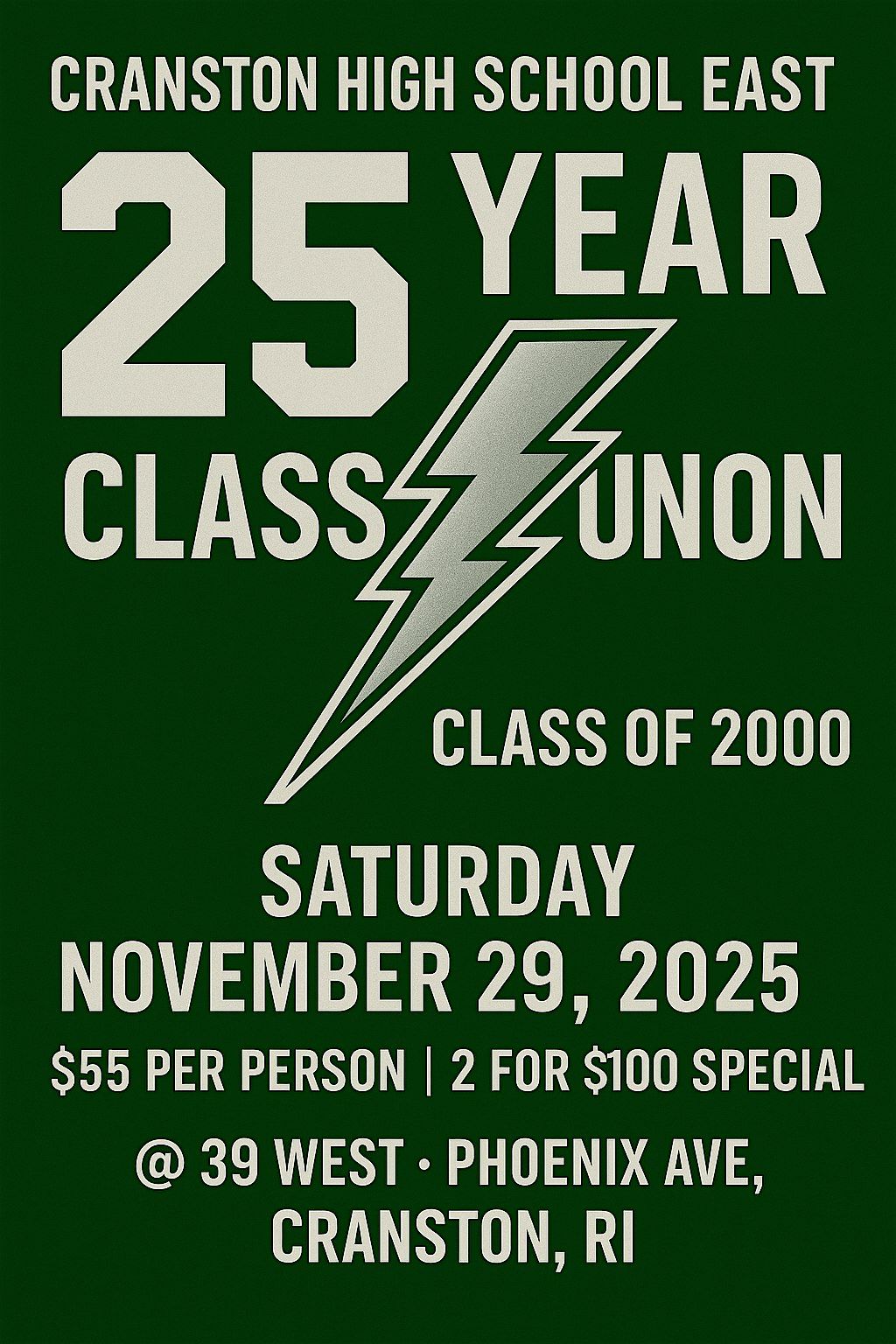 CHSE \u201800 the OG Millennial 25th Class Reunion