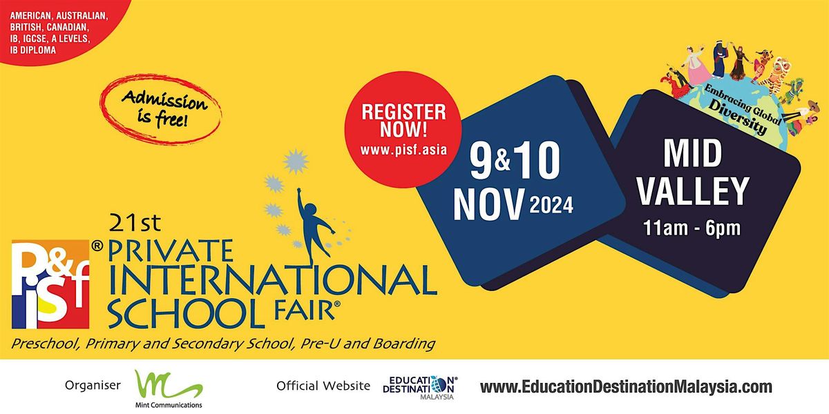 21st Private & International School Fair in Kuala Lumpur