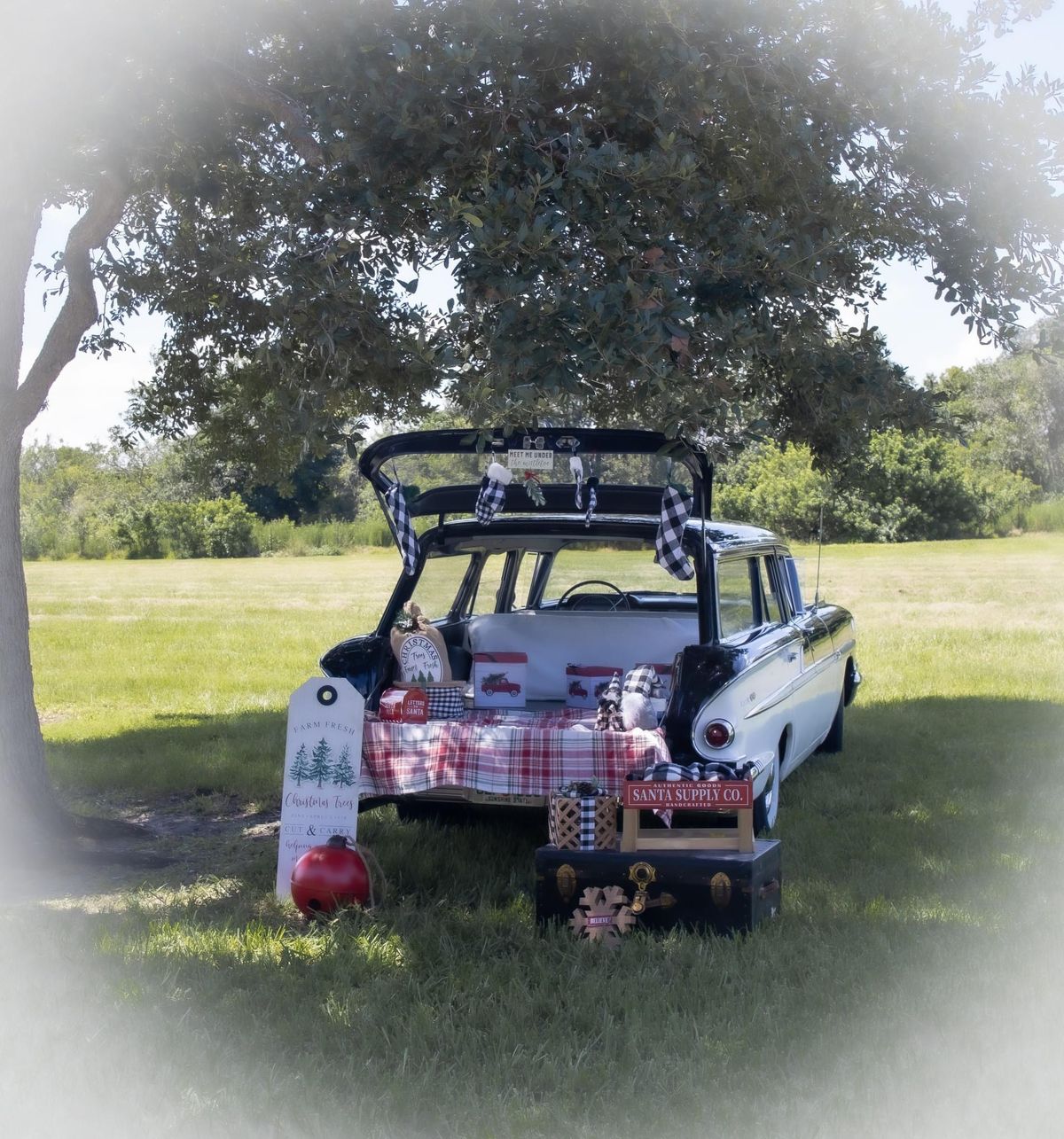 Christmas Classic Car Photoshoot