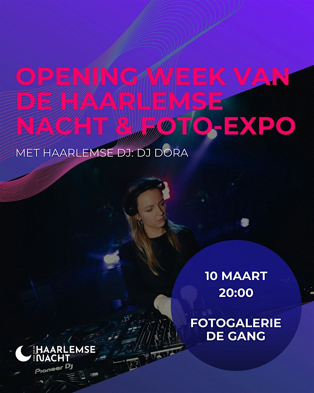 Opening van de Week van de Haarlemse Nacht 2025 en foto-expositie