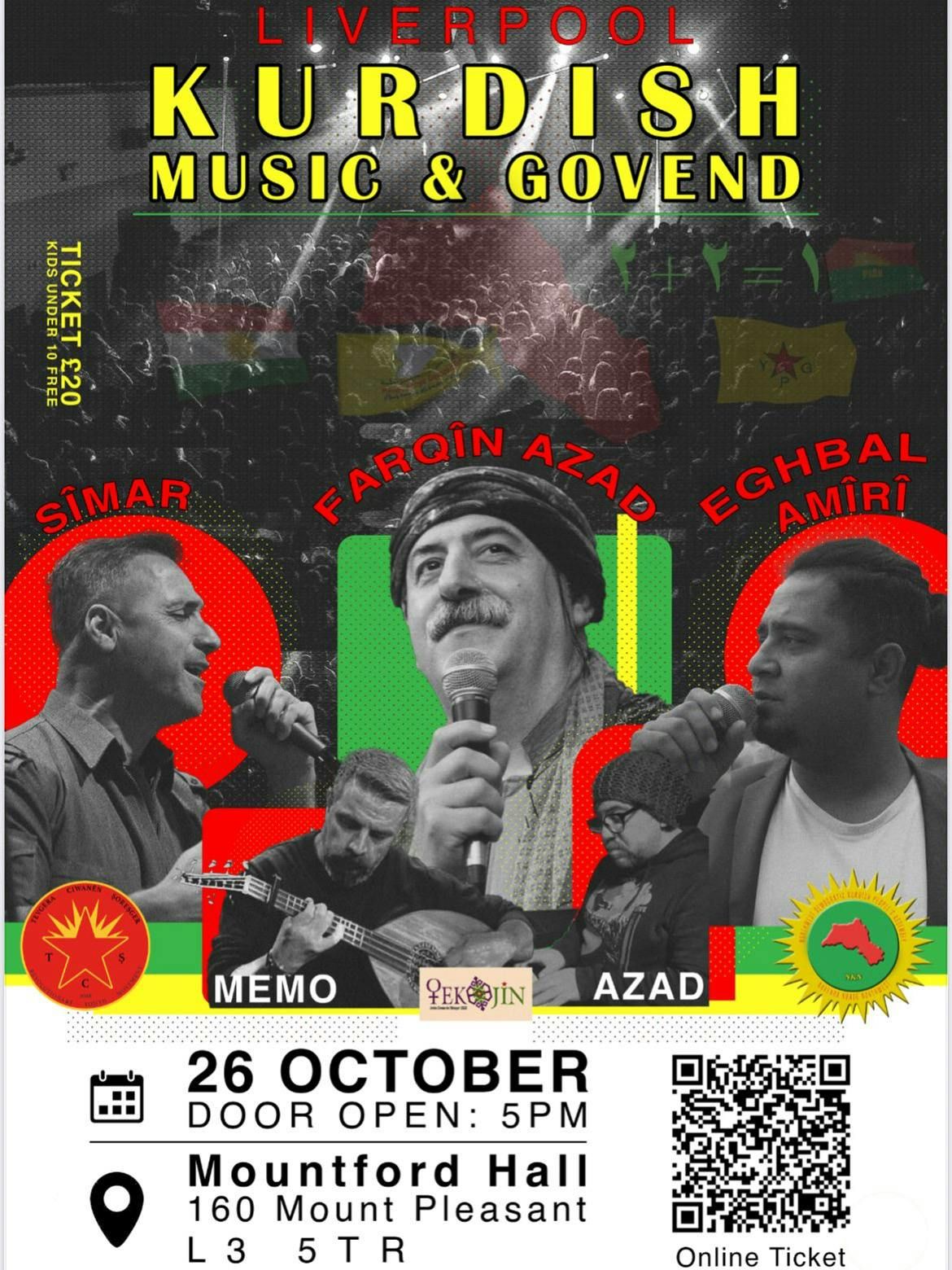 Liverpool Kurdish Music &amp; Govend Night
