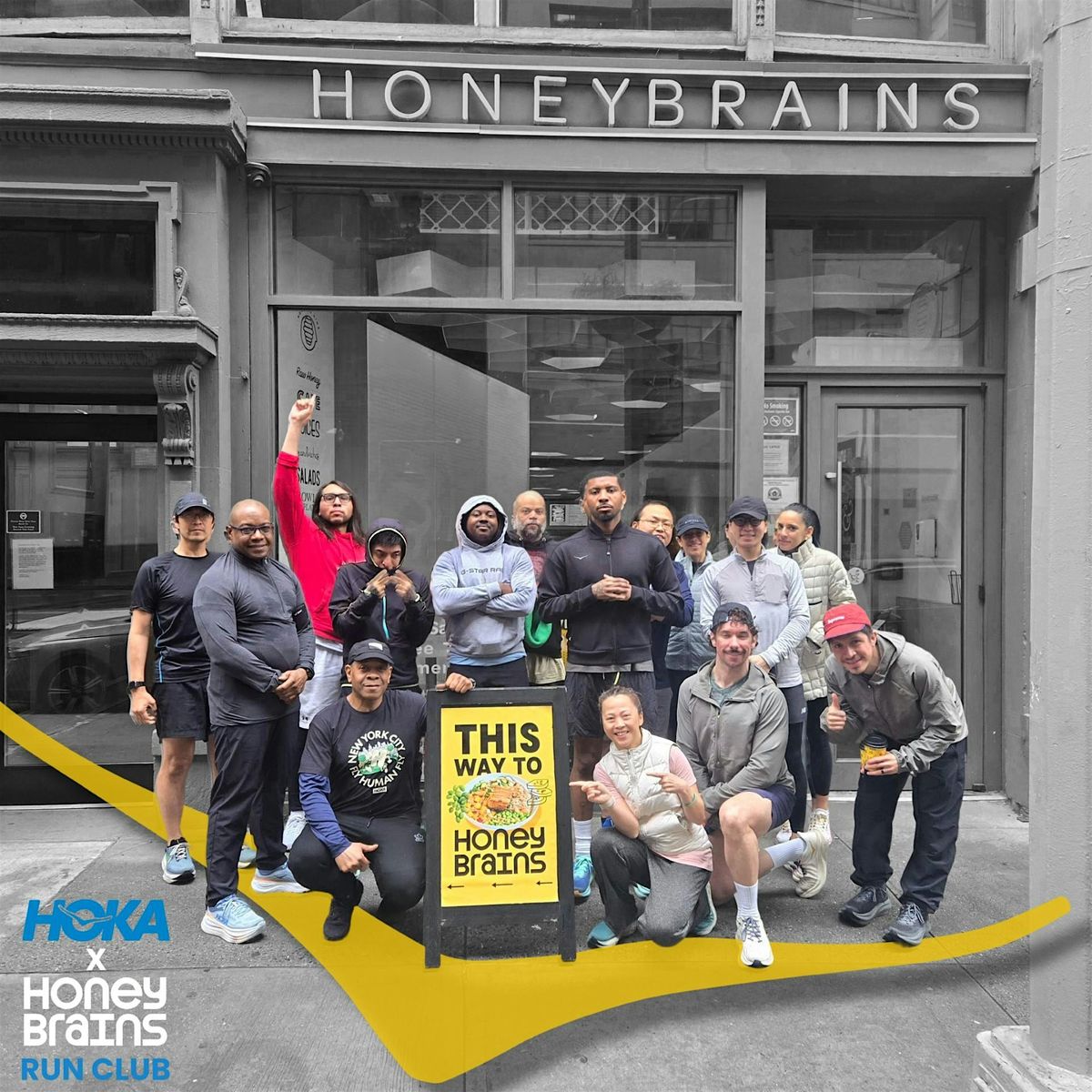 HOKA Run Club: Flatiron with Honeybrains