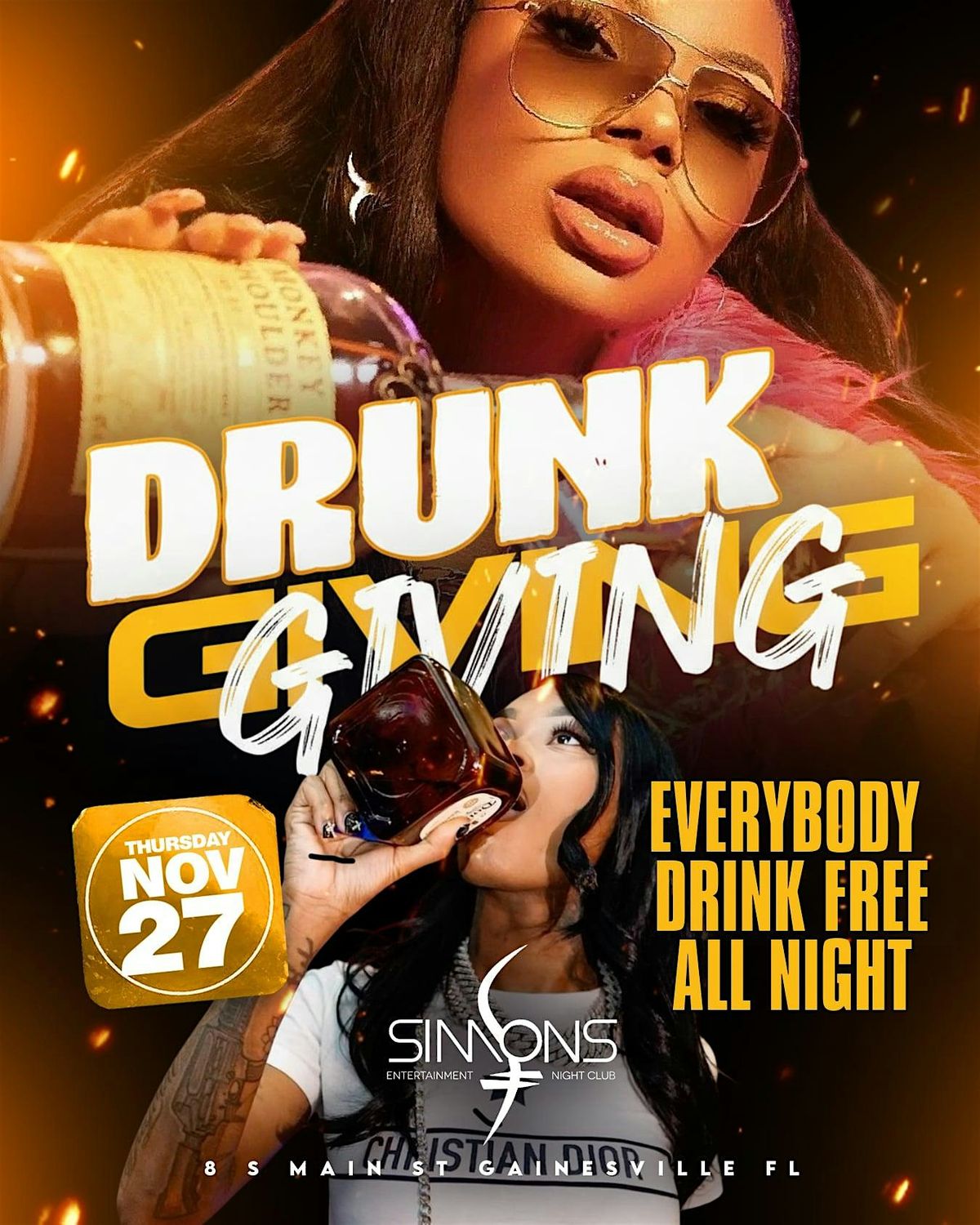 DRUNKGIVING\u2026. THE THANKSGIVING DAY BASH