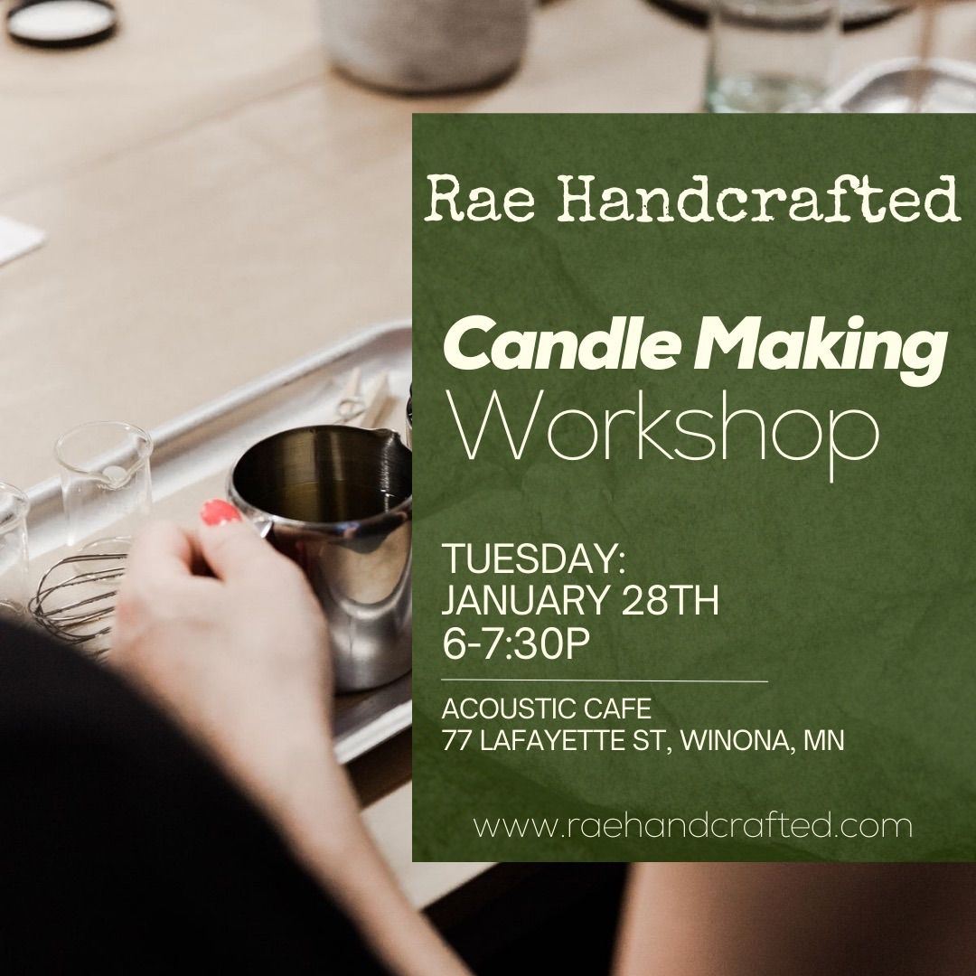 Rae Handcrafted Candle-Making Workshop \ud83d\udd6f\ufe0f\u2728