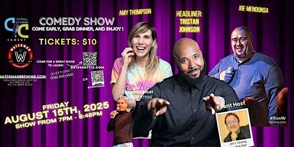 COMEDY SHOW at WATERMAN BREWING COMPANY in Elk Grove, CA