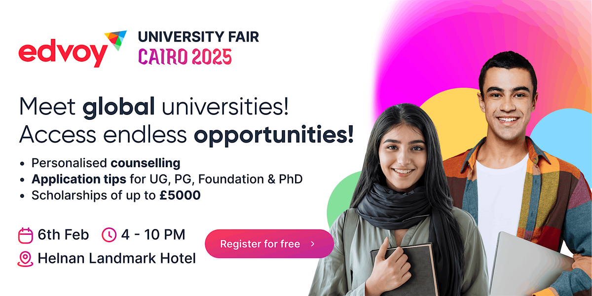 Edvoy University Fair - Cairo 2025