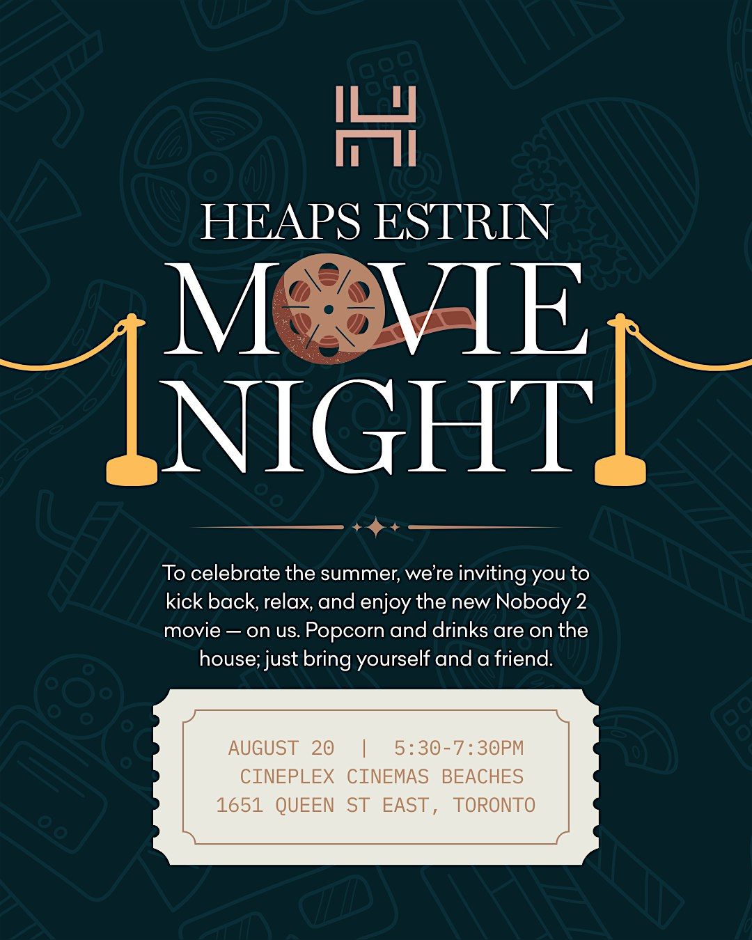 Heaps Estrin\u2019s FREE Movie Night