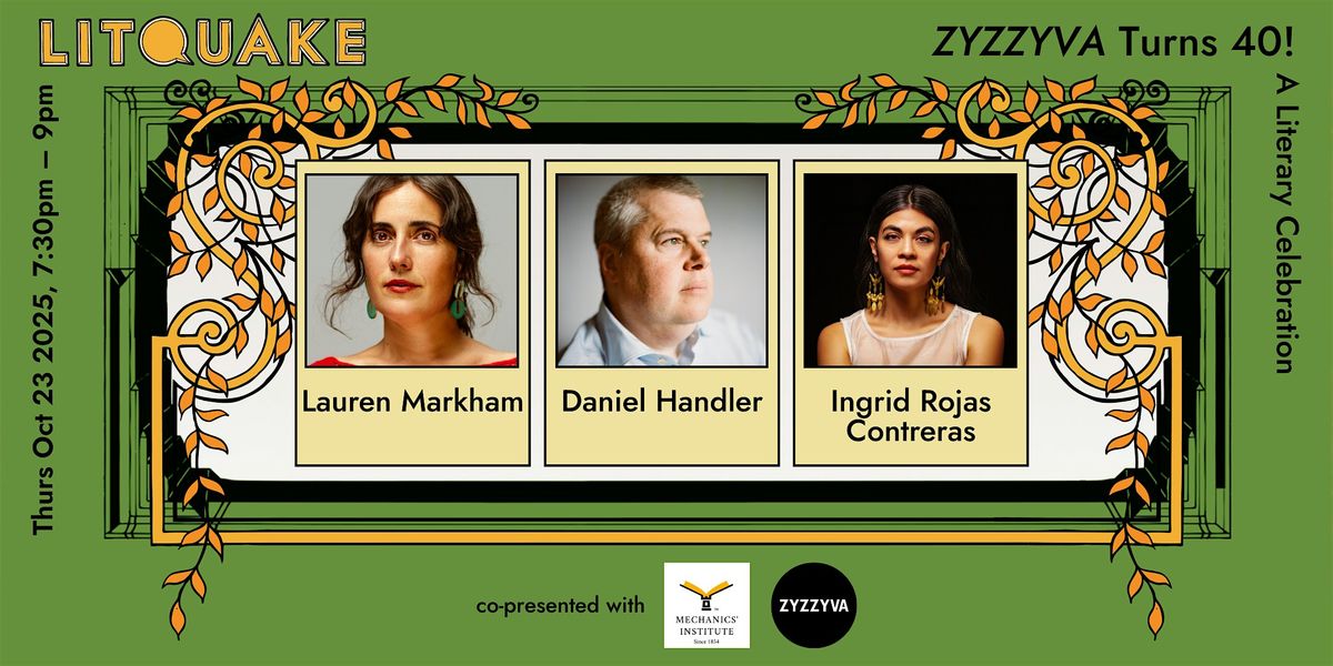 ZYZZYVA Turns 40! A Literary Celebration
