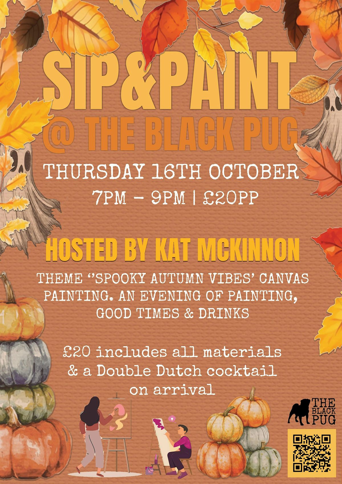 SIP & PAINT - SPOOKY AUTUMN EDITION