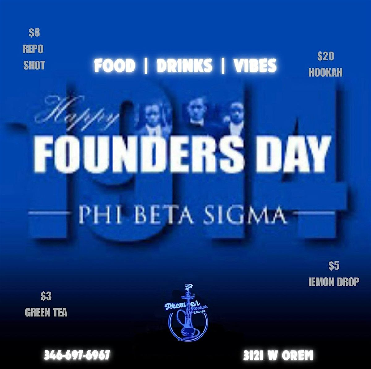 Phi Beta Sigma Founder's Day Brunch and Day Party