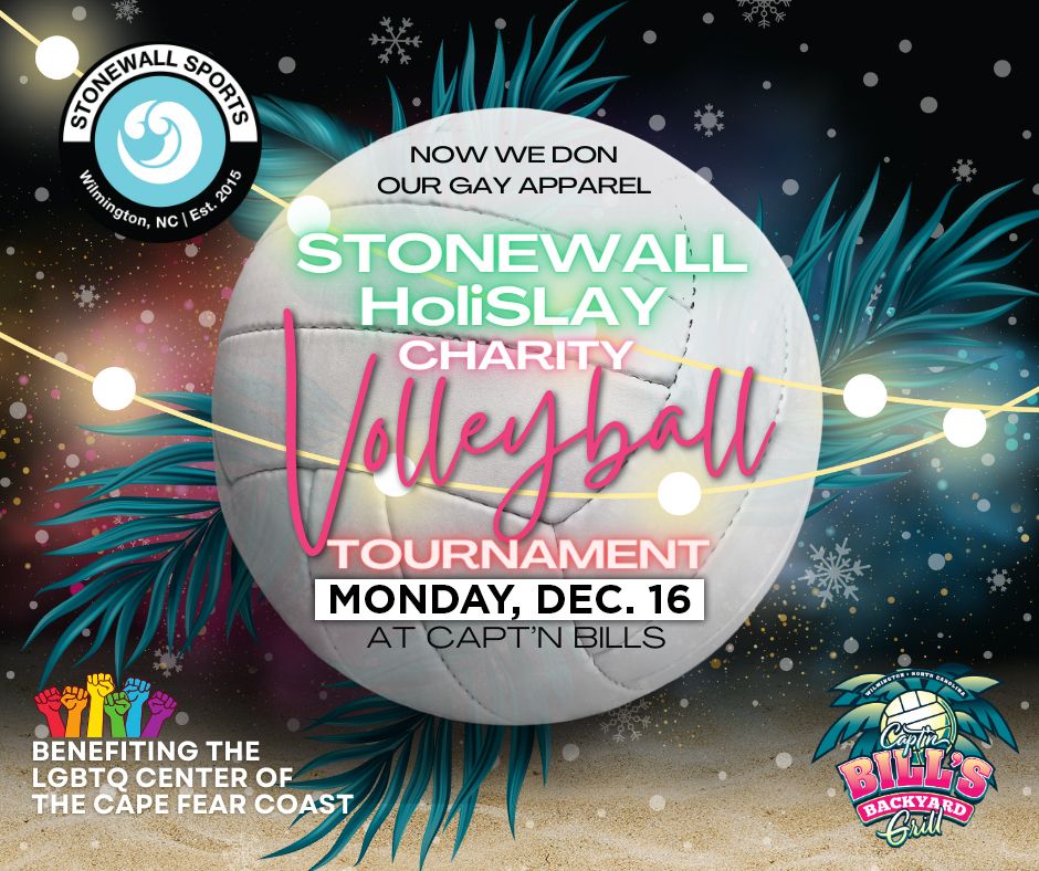 Stonewall Sports Charity HoliSLAY Volleyball Tournament