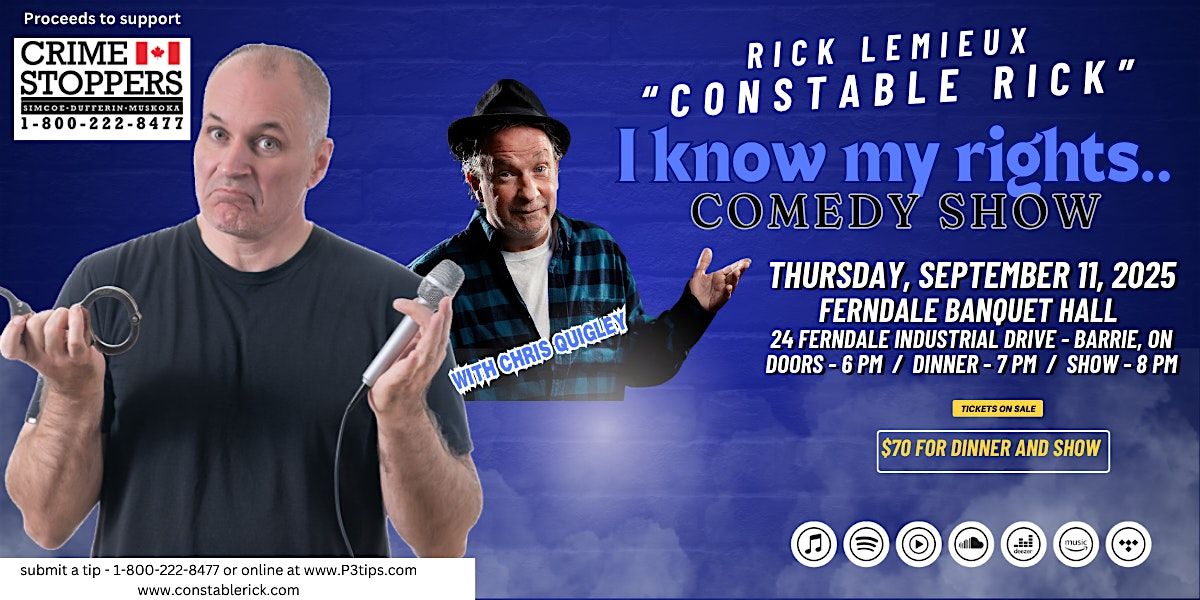 I Know my Rights... Comedy show