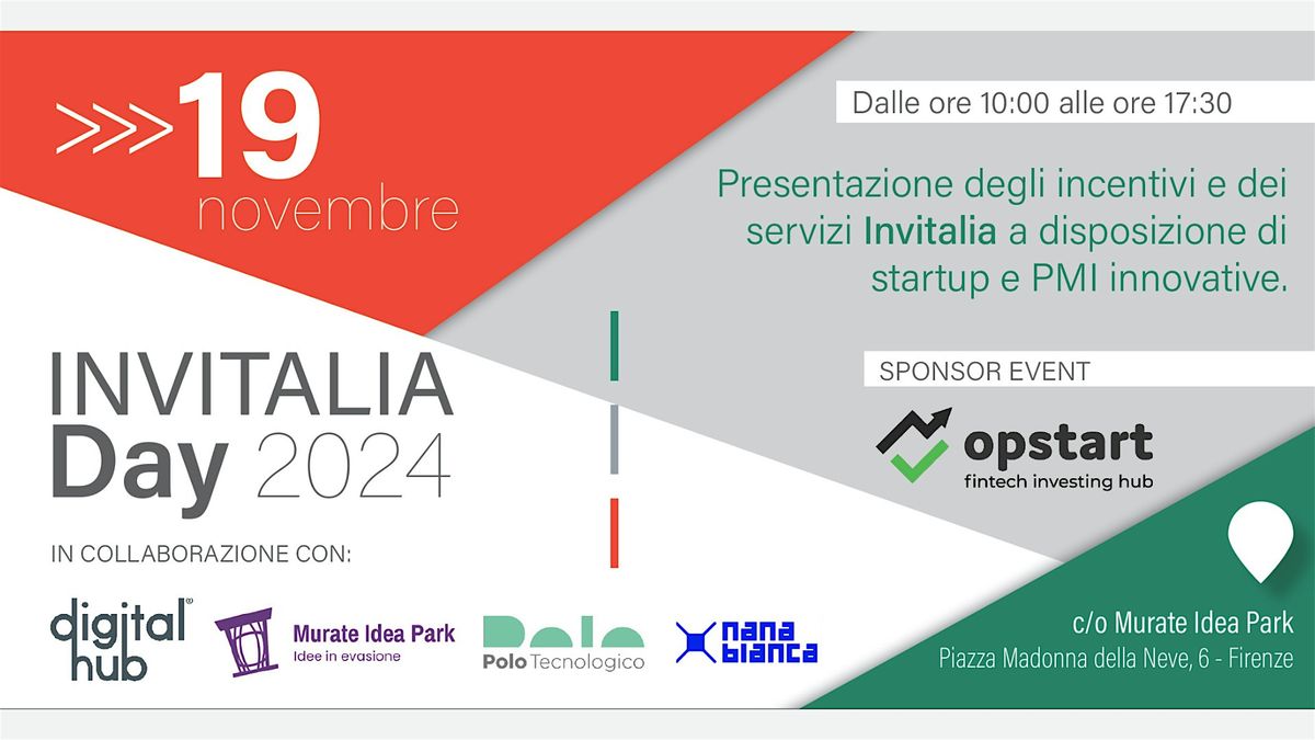 Invitalia Day 2024: incentivi e servizi per le startup innovative