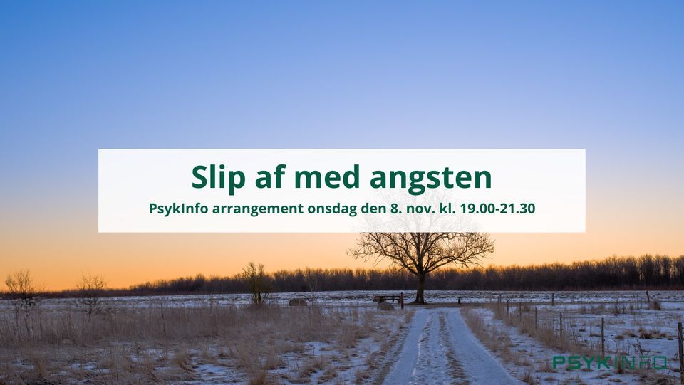 Slip af med angsten