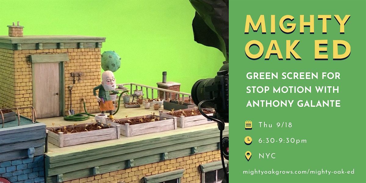 Green Screen for Stop Motion