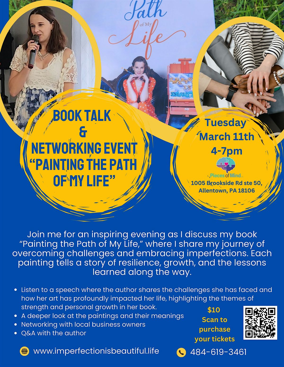 Book Talk and Networking Event