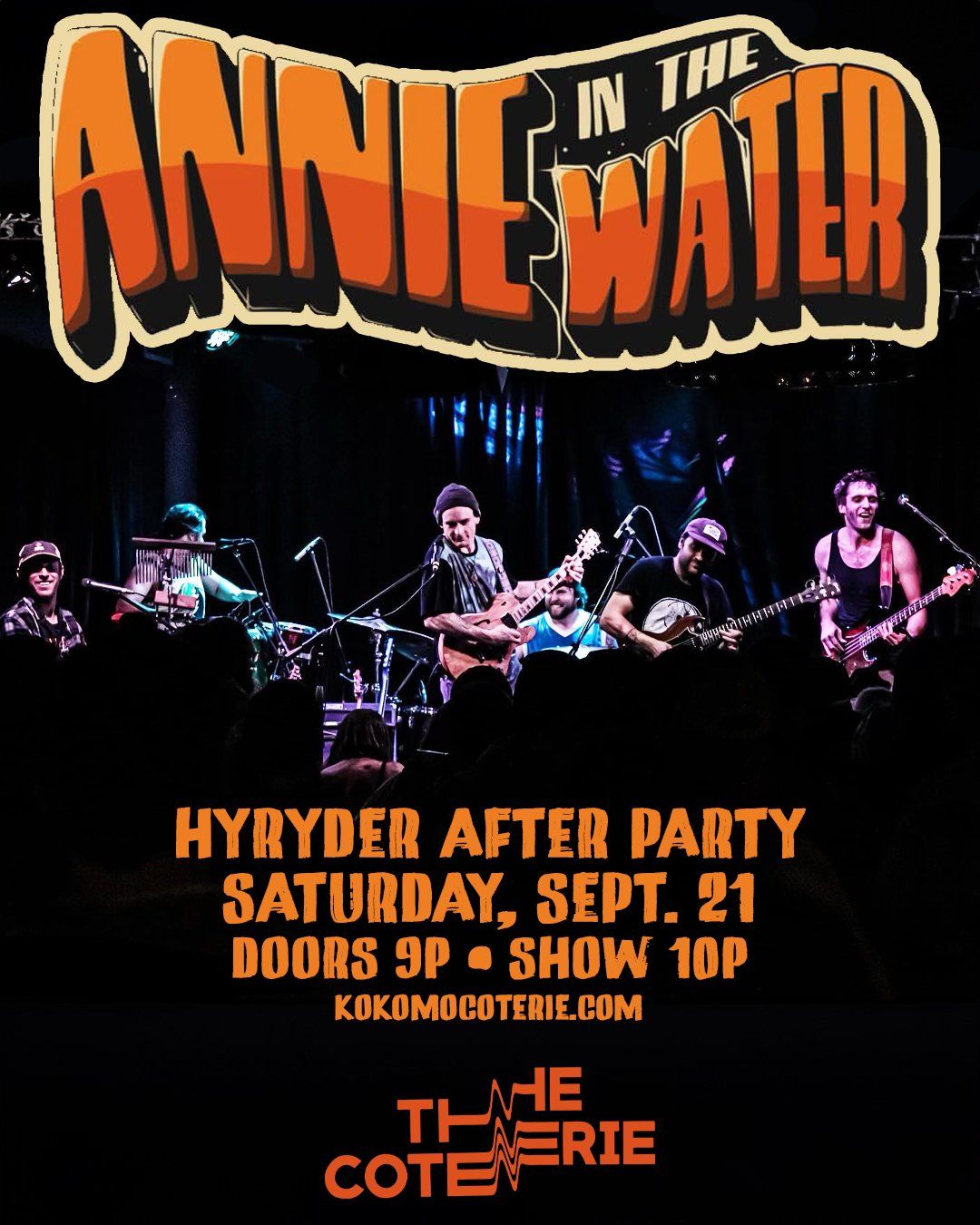 Annie in the Water : Live at The Coterie!