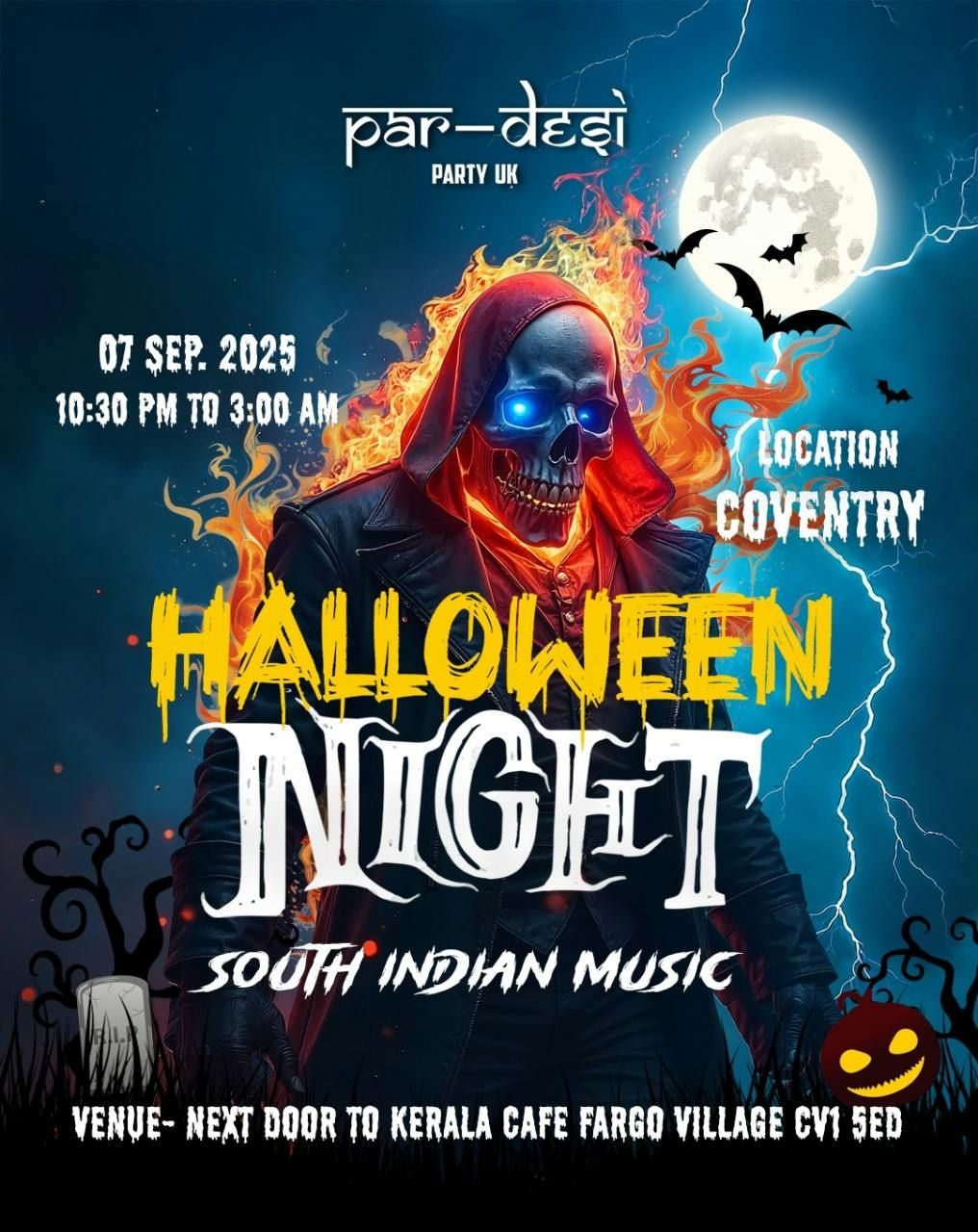 ? Liverpool Halloween Night \u2013 South Indian Music ?