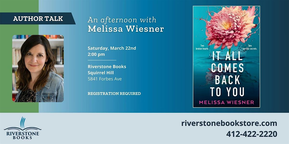 An Afternooon with Author Melissa Wiesner