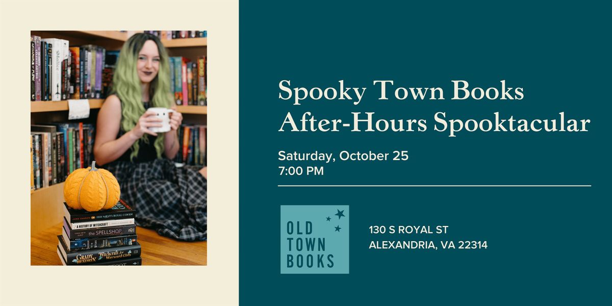 Spooky Town Books After-Hours Spooktacular