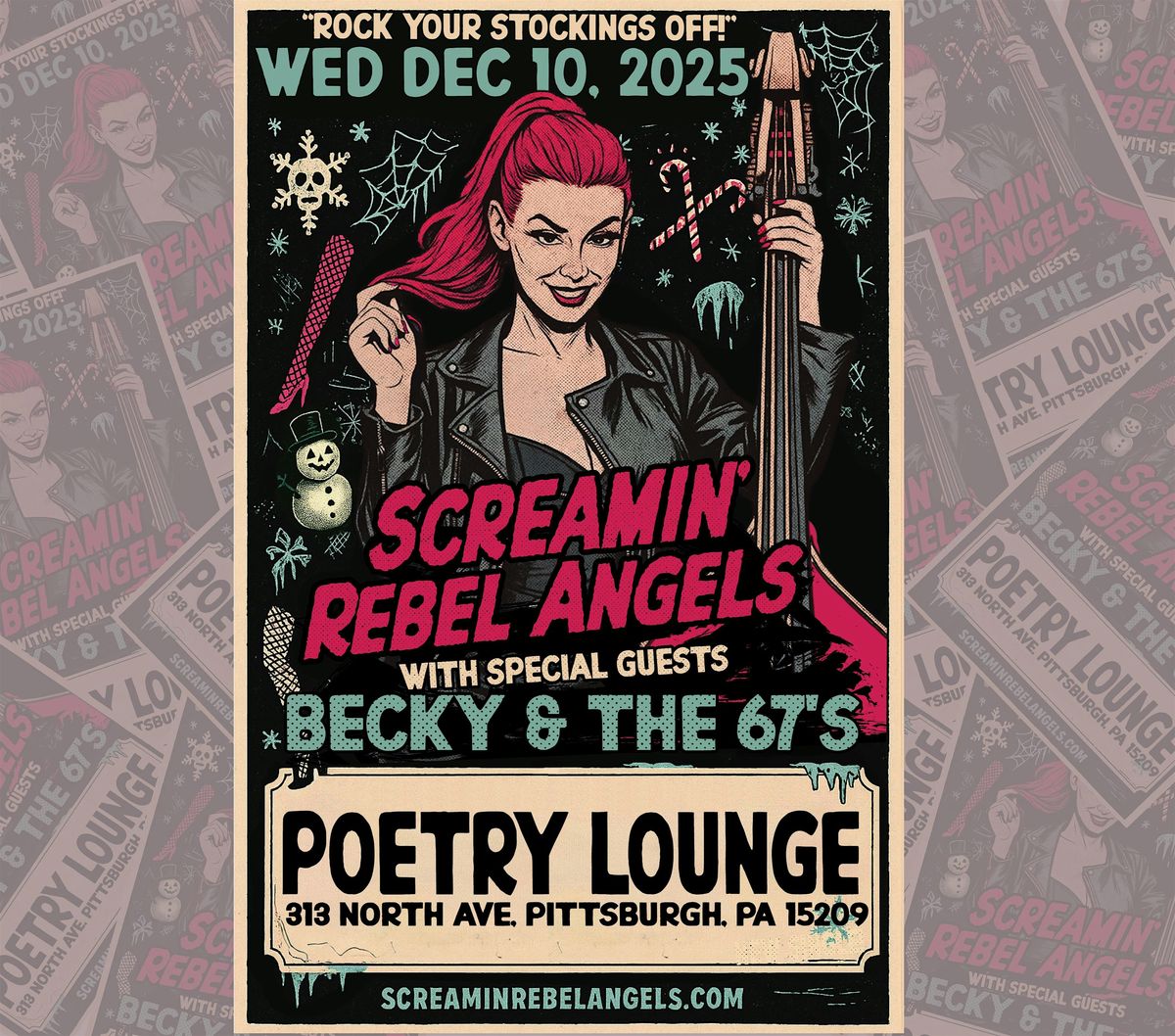 Screamin\u2019 Rebel Angels and Becky and the 67s