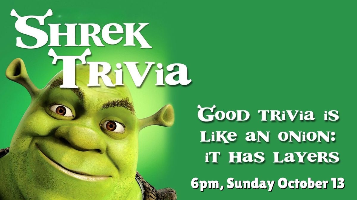 Shrek Trivia Night