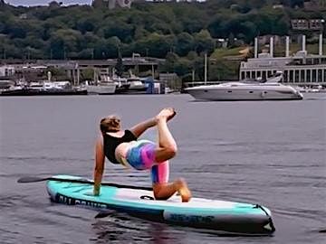 Aug 17 SUP Yoga Flow on Lake Union with Abby