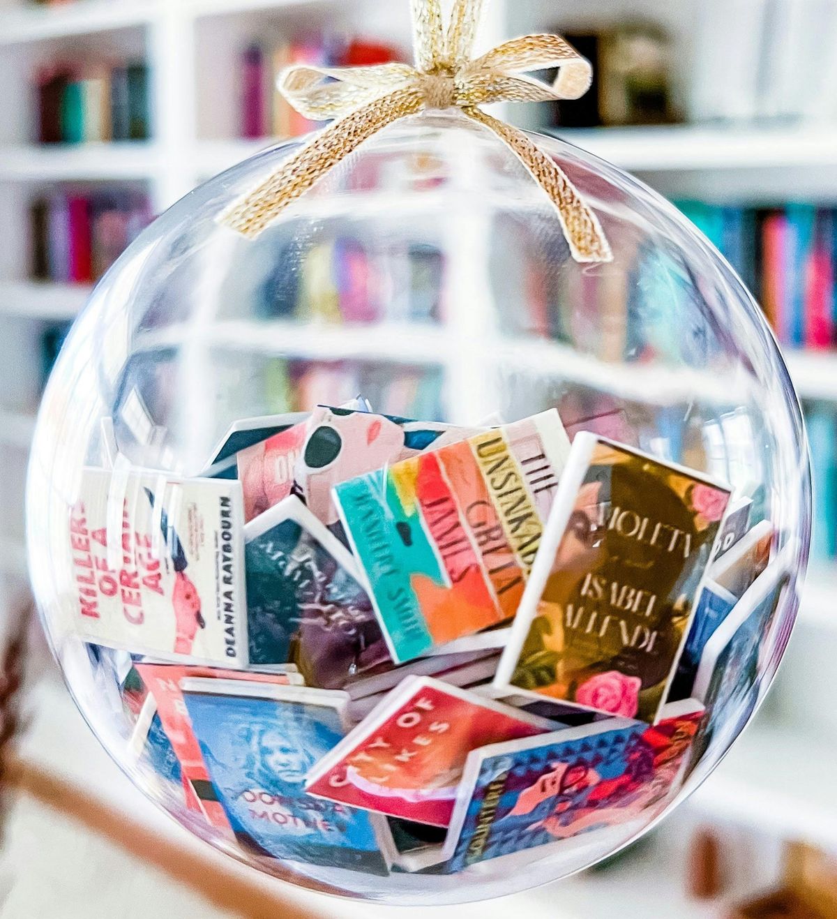 DIY Bookish Ornaments