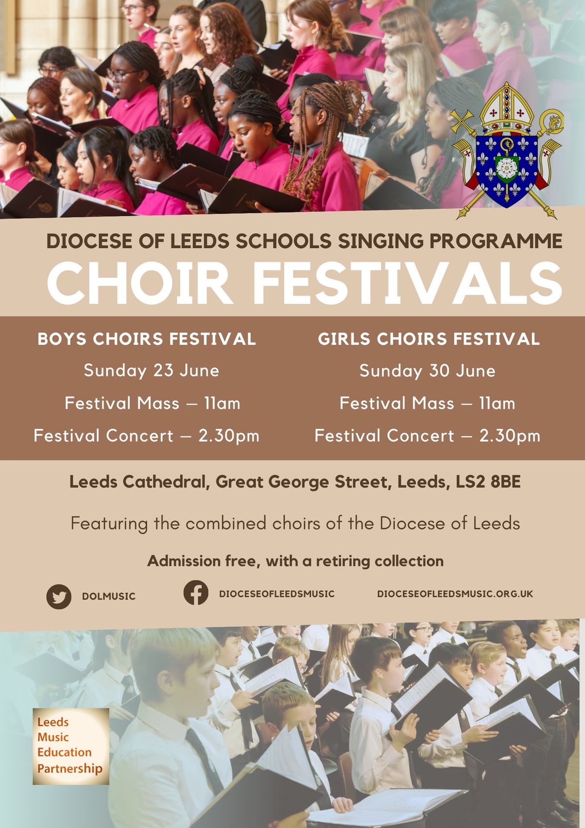 Diocese of Leeds Girls Choirs Singing Festival