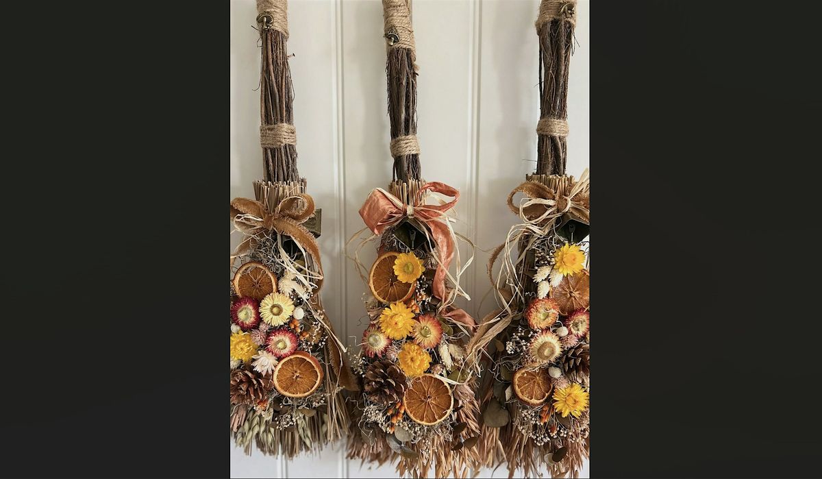 Cinnamon Broom Crafting Workshop