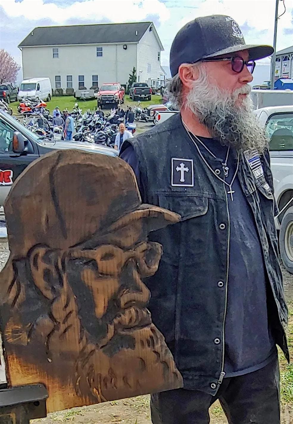 2025 Fire Arts Festival- Chainsaw Carving