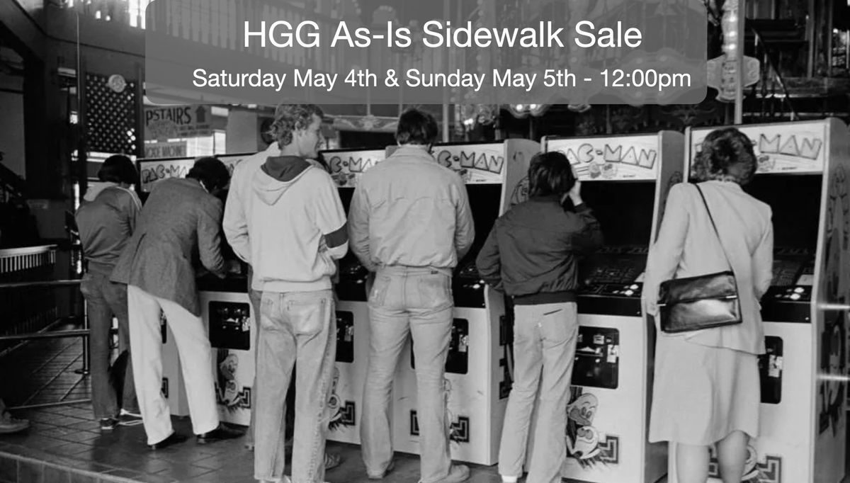 May The As-Is Sidewalk Sale Be With You - An HGG Shopping Event