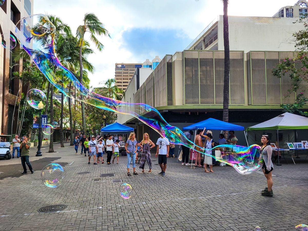 Sunset Arts Market at Fort Street Mall, September 20, 2024