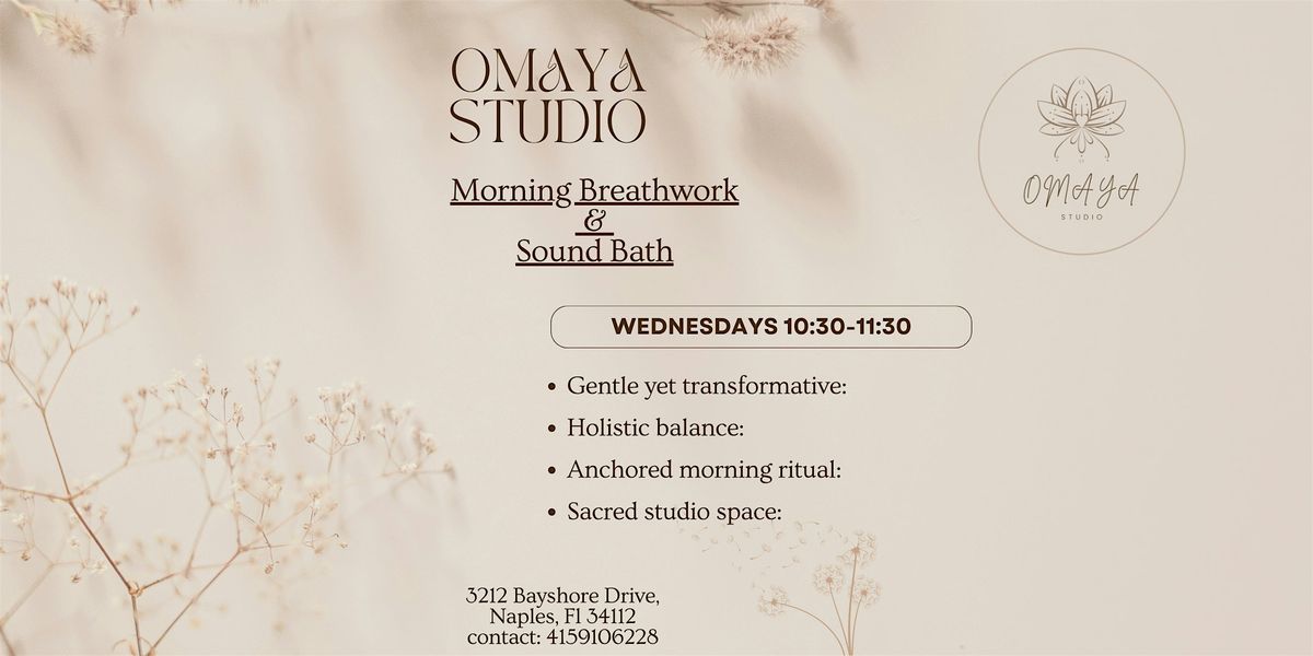 Morning Breathwork & Soundbath