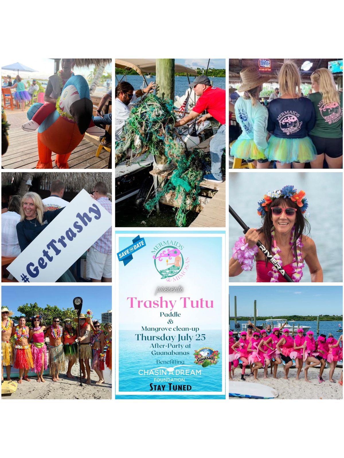 Trashy Tutu Mangrove Clean-Up to benefit Chasin a Dream Foundation