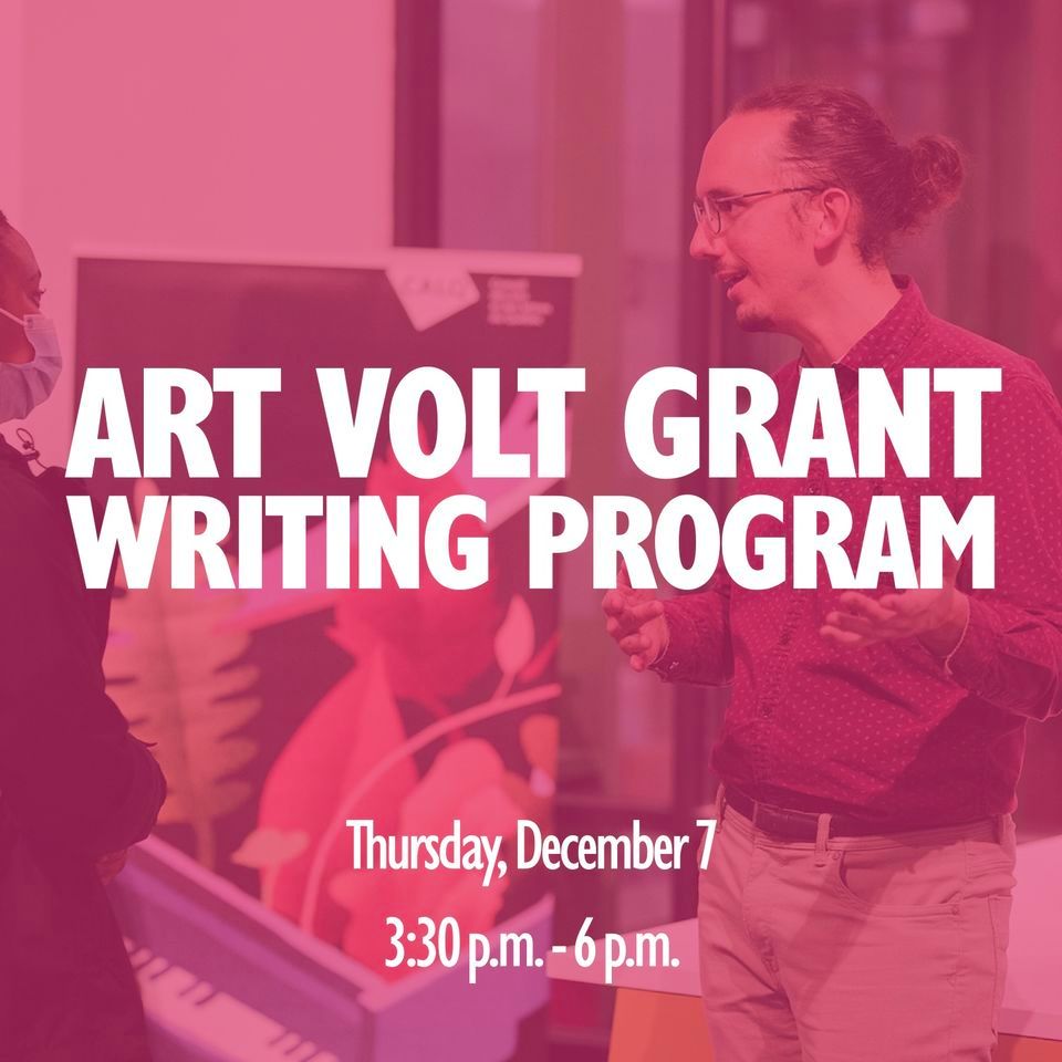 Art Volt Grant Writing Program