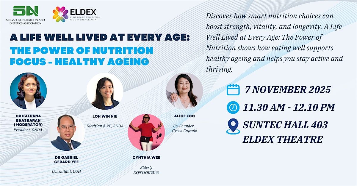 A Life Well Lived at Every Age: The Power of Nutrition Focus -Healthy Agein