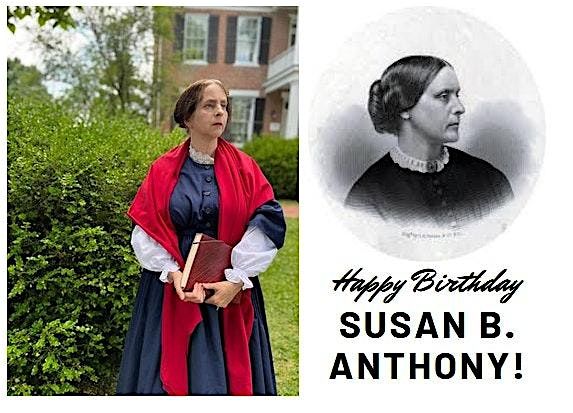 Meet 19th Century  Time-Traveler  Susan B. Anthony