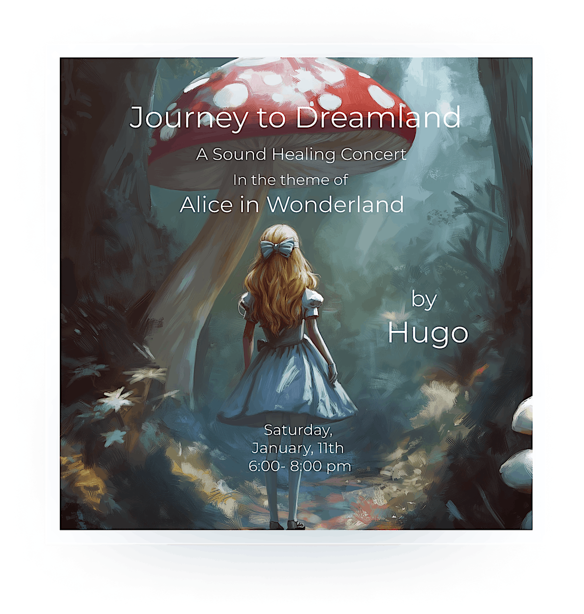 Journey to Dreamland (in theme of Alice in Wonderland)