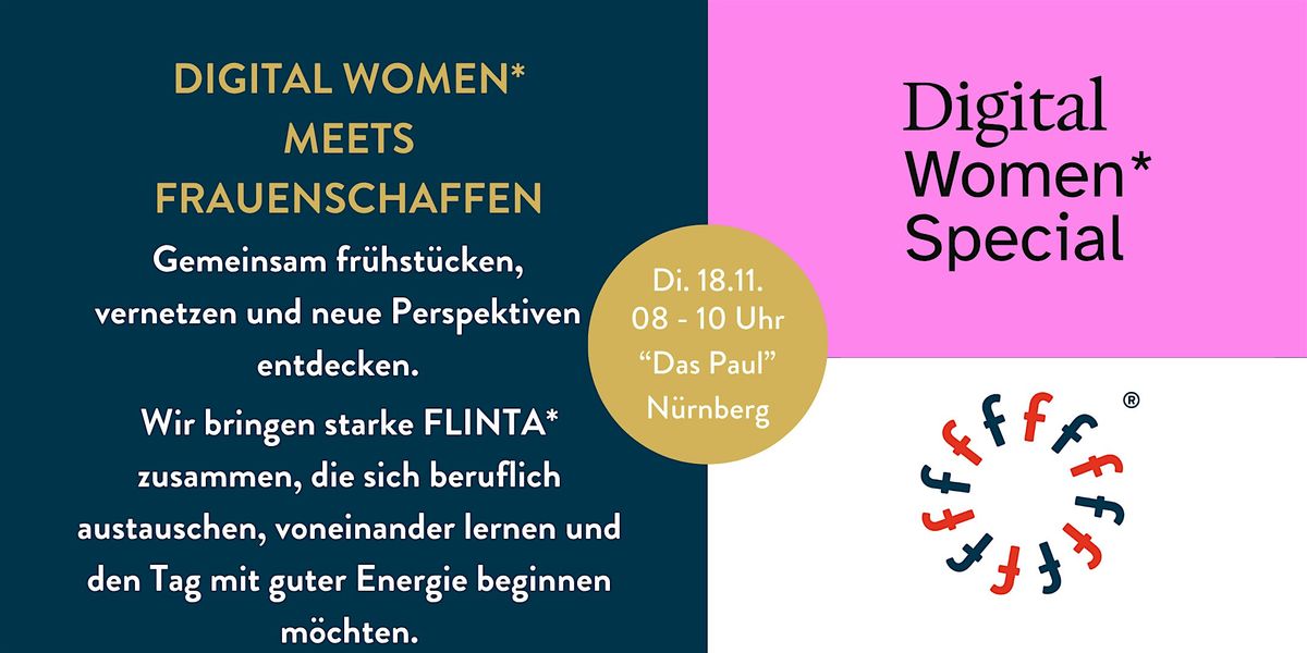 Digital Women* meets FrauenSchaffen - Breakfast Event