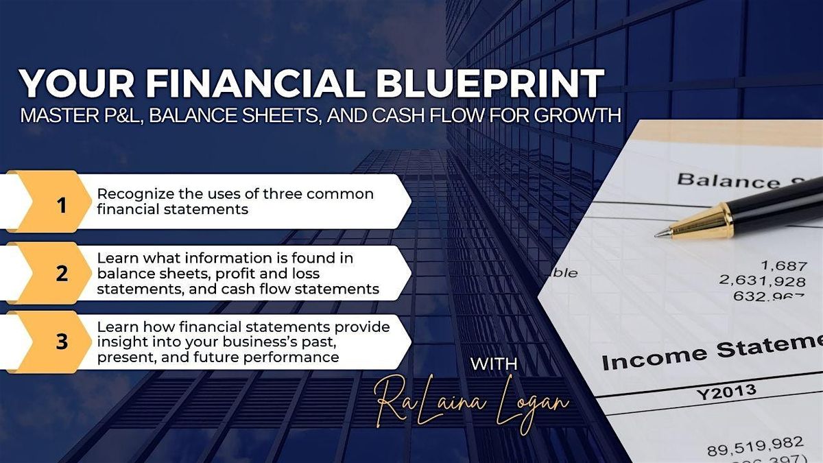 Financial Blueprint: Master P&L, Balance Sheets,  & Cash Flow for Growth