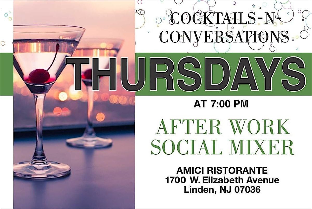 AFTERWORK Thursday Social Mixer! R-N-B Soulful Music