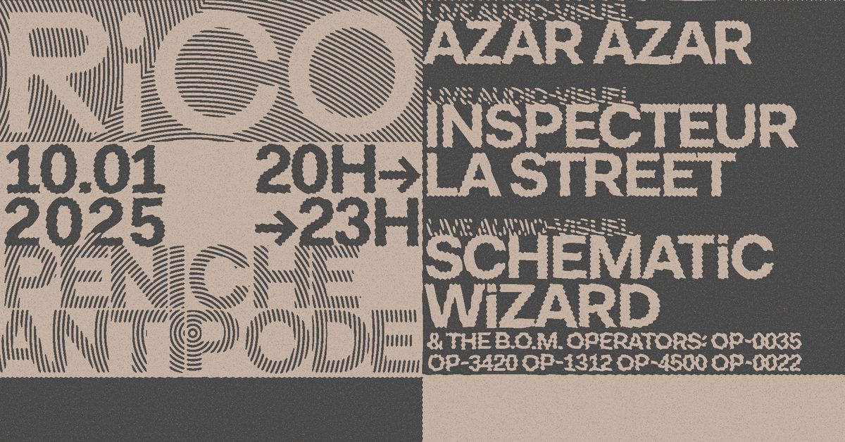 RiCO - INSPECTEUR LA STREET \/ SCHEMATIC WiZARD \/ AZAR AZAR