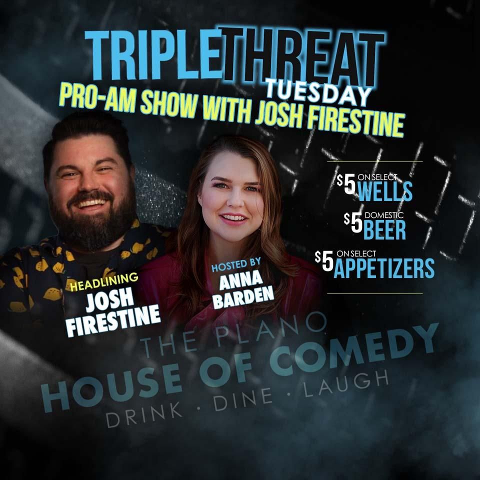 Josh Firestine at Cap City Comedy Club